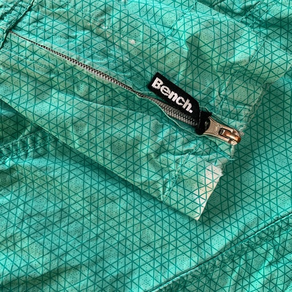 Bench Jacket - Teal Green with hood - Picture 6 of 7